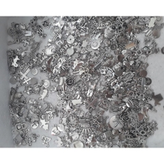 500g Mặt giả cổ màu bạc