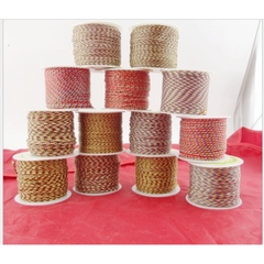 1-5met dây ngũ sắc mẫy mắn mã số#582D size 2.5mm