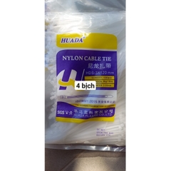 50-100 Dây rút, dây thít nhựa lạt rút nhựa đen trắng 8cm, 10cm, 12cm, 18cm, 20cm