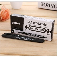 Bút lông dầu, Bút dạ kính 2 đầu MO-120