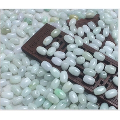 2 viên lu thống xanh ngọc 6x9mm thiên nhiên