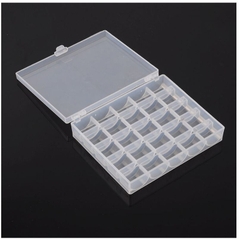 hộp nhựa đựng 25 ngăn đựng đồ tiên dụng dài 12x10 x2.6cm