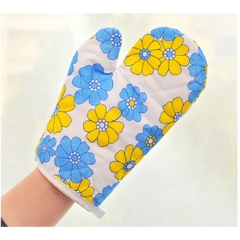 Găng Tay Làm Bánh/ Lò Nướng Nhấc Nồi Chất Liệu Dày Chống Nóng tốt, Bao tay vải   chống nóng p191-122 (1 chiếc)