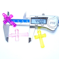 10-50gam mặt thánh giá nhựa 27x8x44mm làm vòng cổ