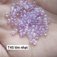gói 450gam hạt cườm trung 3mm nhiều màu