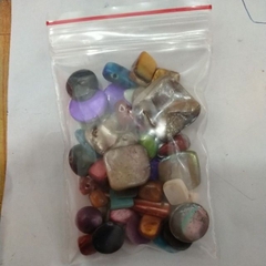 50gam Đá vỏ sò đa dạng kiểu có lỗ xỏ - DVS001