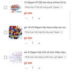 combo nguyên liệu làm vòng zalo Rooma