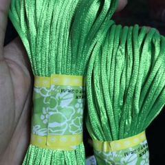 Bó 10 met dây tim Viet Nam size 2.5mm đủ màu dây đan vòng tay, dây thắt vòng,vòng cổ