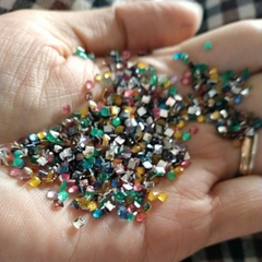 Gói 5gam đá dán vuông, đá dán móng 1.5mm