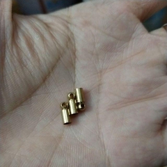 2chốt trụ nối đầu dây 3x8mm dùng cho dây 2.5mm