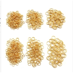 100gam KHOEN TRÒN KẾT NỐI CÁC PHẦN KHUYÊN TAI, VÒNG, MÓC KHÓA 4-5-6-7-8-10mm