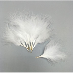 10 lông vũ xù mịn 12-14cm