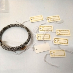 20/50 tem thẻ treo giá trang sức,sản phẩm nhỏ-15x30mm _ mh 2456-2