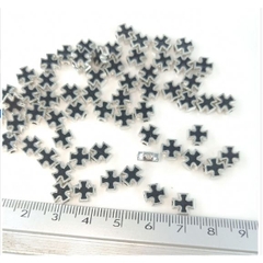 5-20 cái thánh giá hợp kim size 7mm dùng mix vòng tay, vòng cổ handmade