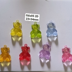 Gấu nhựa, hạt nhựa hình gấu