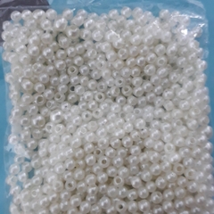 10-50gam hỗn hợp hạt nhựa trắng & kem 3mm,4mm