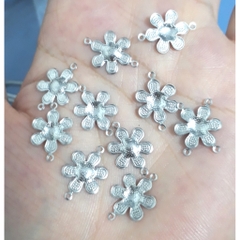 5 mặt hoa 2 lỗ inox không rỉ mỏng nhẹ 11mm (p39-44)