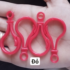 50gam móc càng cua nhựa 25x50mm ( gói 30 cái)