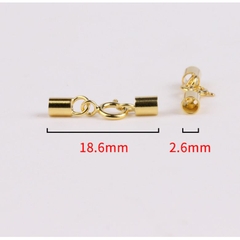 1 set chốt đầu dây +khóa bạc 925