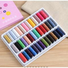 Set Bộ Combo 39 Cuộn Chỉ May Khâu Gia Đình Nhiều Màu p191-87