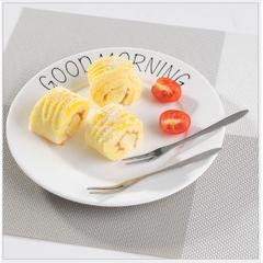 -Nĩa xiên hoa quả, đồ ăn bằng inox loại 2 mũi (đĩa) (p175-19)