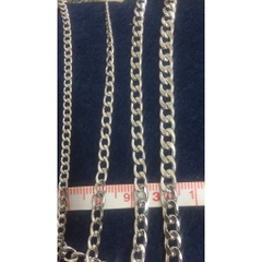 Nữa mét xích inox không rỉ oval xoắn phẳng size 3-3.9-4.6-5.4mm
