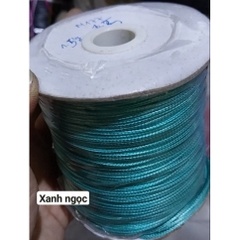 5met dây sáp bóng Hàn Quốc 1.5mm trên 20 màu để chọn,dây đan vòng tay, dây thắt vòng tay, vòng cổ