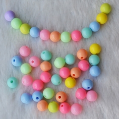 10gam hạt nhựa tròn nhiều màu pastel 6mm-8mm-10mm-12mm-14mm-16mm-18mm-20mm