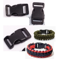 10 khóa paracord bấm cài vòng tay đủ size