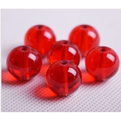 50-100gam hạt đá đỏ tươi size 4-6-8-12mm
