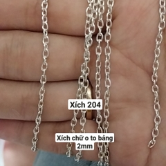 dây xích các loại 5mm,3mm,3,5mm,2mm-x201,x202,x203,x204,x205,x206