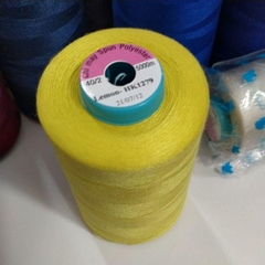 Cuộn chỉ cotton HK- 5000met, chỉ may, chỉ làm tua rua