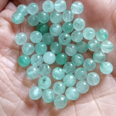 10-20 viên đá thiên nhiên 4-5mm nhiều màu làm vòng