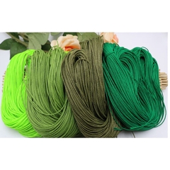 bó 90met dây sáp wax Đài Loan không thấm nước đan vòng tay, trang trí handmade 40 màu để chọn