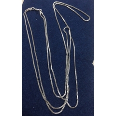 Dây chuyền đôi 2 tầng trơn-VCX01