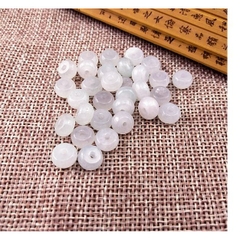 2-10 viên charm đệm xỏ đá 5x8mm, lỗ 1.5mm tự nhiên (p131-25) MH2636