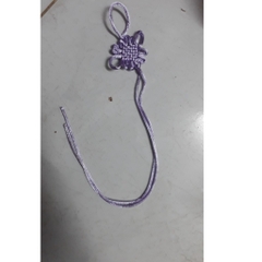 (P131A-1) Dây thắt nơ treo phụ kiện , dây treo tua rua, dây đồng tâm kết