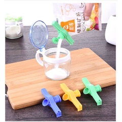 Kẹp Miệng Túi Gói Thực Phẩm có nắp- Kẹp Khóa Kín Bảo Quản Thức Ăn, Bim Bim, Gia Vị, Bánh Kẹo p191-2