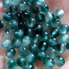 10-20 viên đá thiên nhiên 4-5mm nhiều màu làm vòng