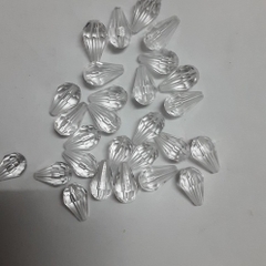 25gam Hạt nhựa hình giọt nước nhiều màu size 8x12mm