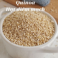 Hạt Diêm Mạch Quinoa trắng làm sữa hạt, làm nhiều món khác nhau