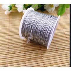Cuộn chỉ kim tuyến vàng bạc đủ size 0.6-0.8-1mm