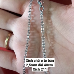 dây xích các loại 5mm,3mm,3,5mm,2mm-x201,x202,x203,x204,x205,x206