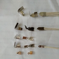 50 Kẹp 3 lá khóa nối đầu dây làm vòng 3/4/5/6mm
