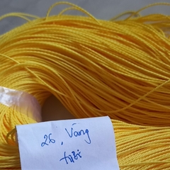 bó 90met dây sáp wax Đài Loan không thấm nước đan vòng tay, trang trí handmade 40 màu để chọn