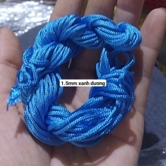 Bó lớn như hình 20-30met dây dù size 0.5-0.8- 1-1.5mm đan vòng đủ màu, dây đan vòng tay, dây thắt vòng,vòng cổ
