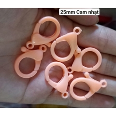 1 móc càng cua nhựa size 25mm và 35mm làm dây chuyền, vòng cổ, dây đeo khẩu trang
