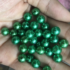 25 gam hạt châu, hạt cườm,hạt bẹt nhựa đủ màu nhiều size 4-6-8-10-12mm