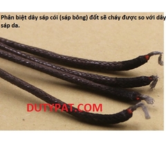 bó 10m Dây sáp cói, sáp bông size 1.5/2mm có 20 màu đan vòng tay, vòng dreamcatcher.