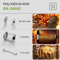 Nồi Chiên Không Dầu OLIVO AF12 - Dung Tích 12L - Công Suất 1800W - Thương Hiệu Mỹ